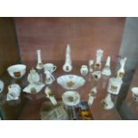 A Small quantity of crested ware