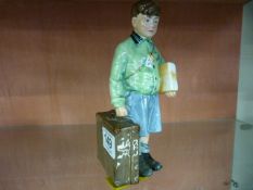 A Royal Doulton figure 'the boy evacuee' Ltd editi