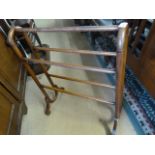 Mahogany towel rail