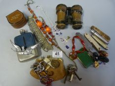 Quantity of various items including costume jewell