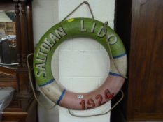 A Life Ring "Saltdean Lido 1924"