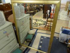 Large gilt mirror