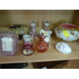 Selection of glass and china