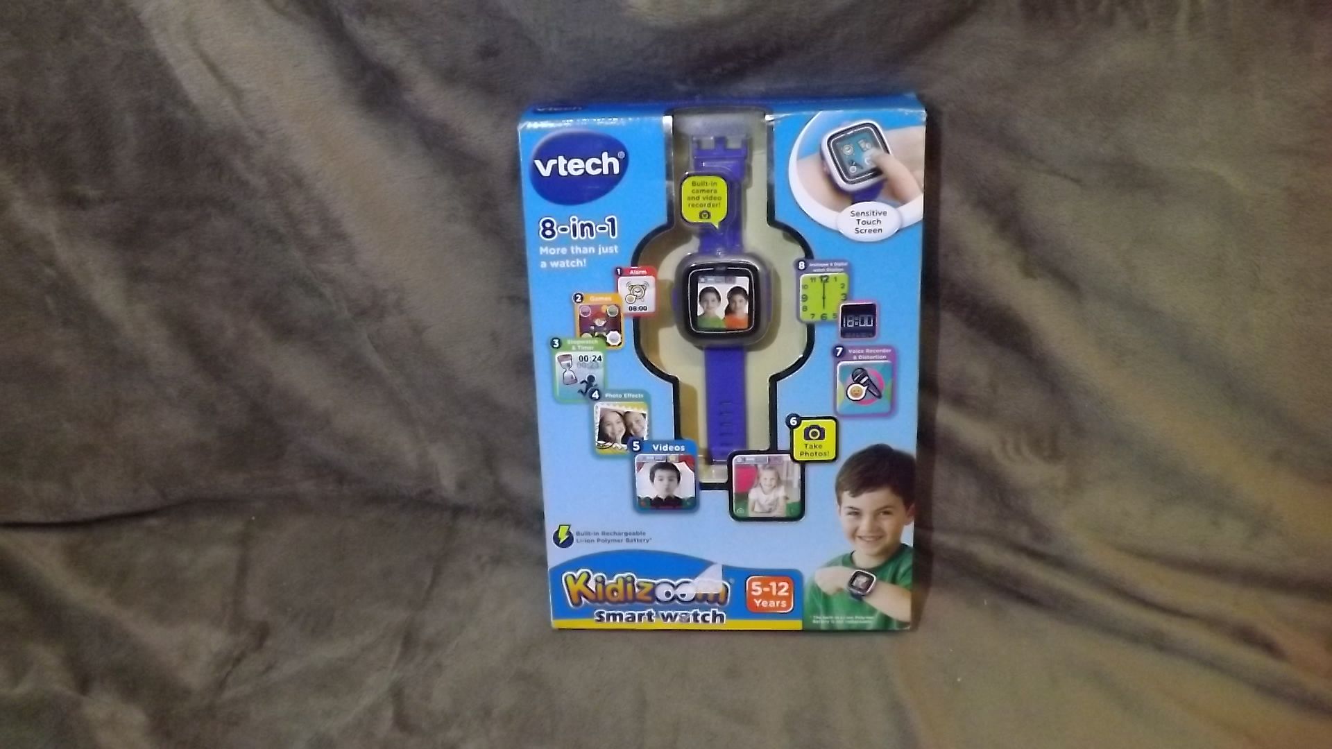 1 BOXED VTECH KIDDIZOOM SMART WATCH RRP £39.99