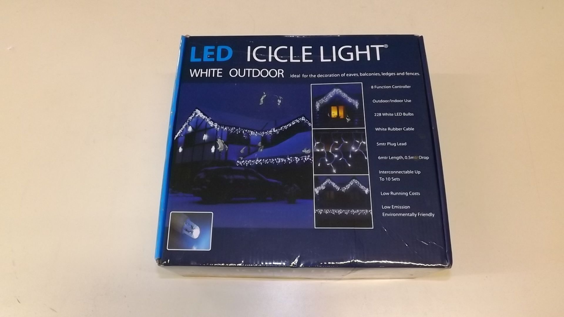 1 BOXED LED ICICLE LIGHT RRP £42.99