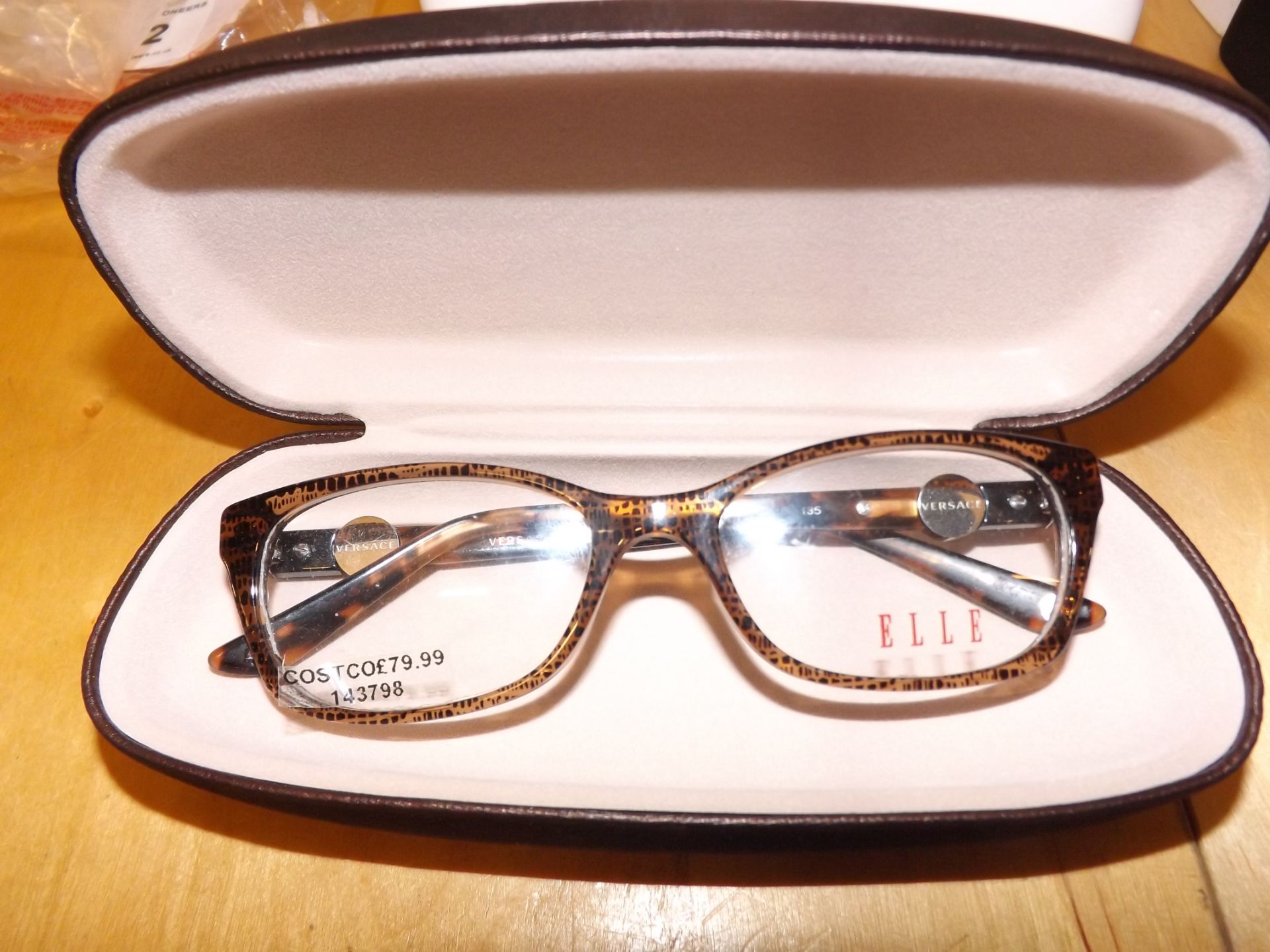 1 PAIR OF ELLE GLASSES FRAMES WITH CASE RRP £89.99