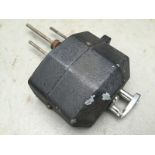 A Lucas six volt wiper motor, appears little used or new old stock.