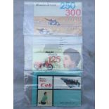 Three Honda sales catalogues for the Honda Super Cub, Honda Benly 125 and the 250/300 Honda Dream.