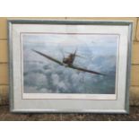 A framed and glazed artist's proof limited edition print by Gerald Coulson titled 'Cloud Dancer',