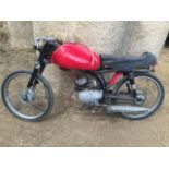 1958 Itom 50 cc Reg. no. XEL 104 Frame no. 4514015 Engine no. 12663415 The Itom factory was