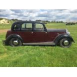 1939 Rover 14 Saloon Reg. no. FLH 894 Chassis no. LL1260 Engine no. 922260 The Rover 14 was produced