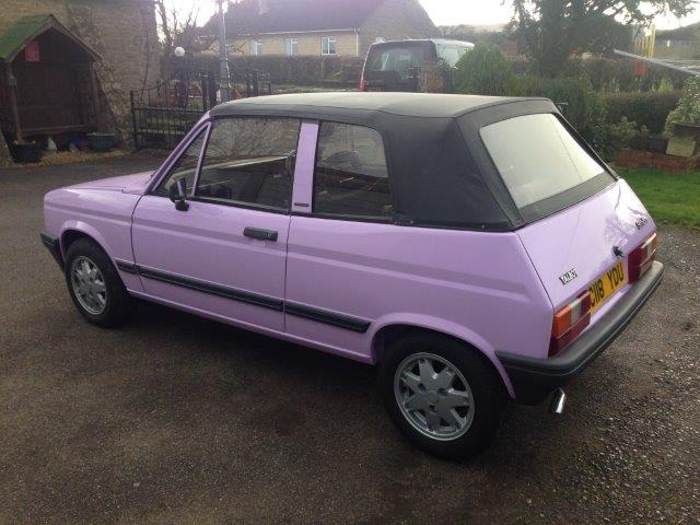 1986 Talbot Samba Cabriolet Reg. no. C118 YDU Chassis no. VF451E642FP172111 Engine no. FP172111 ‘ - Image 4 of 11