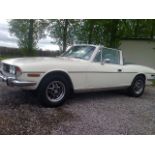 1973 Triumph Stag Reg. no. SAO 454M Chassis no. LD24390BW Engine no. LF022750HEBW Sold between