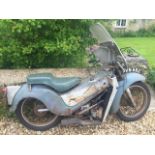 1957 Velocette LE Reg. no. PVN 682 Frame no. 25464 Engine no. 250/26954 This, the second LE in our