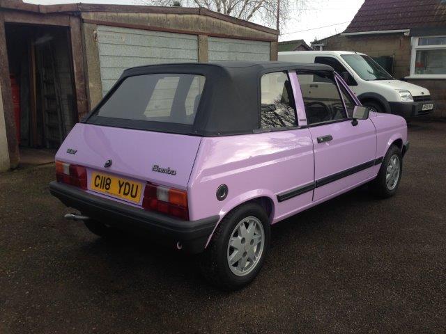 1986 Talbot Samba Cabriolet Reg. no. C118 YDU Chassis no. VF451E642FP172111 Engine no. FP172111 ‘ - Image 3 of 11