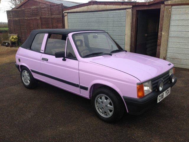 1986 Talbot Samba Cabriolet Reg. no. C118 YDU Chassis no. VF451E642FP172111 Engine no. FP172111 ‘