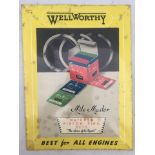 A Wellworthy pictorial showcard, 10 1/2 x 14 1/2".