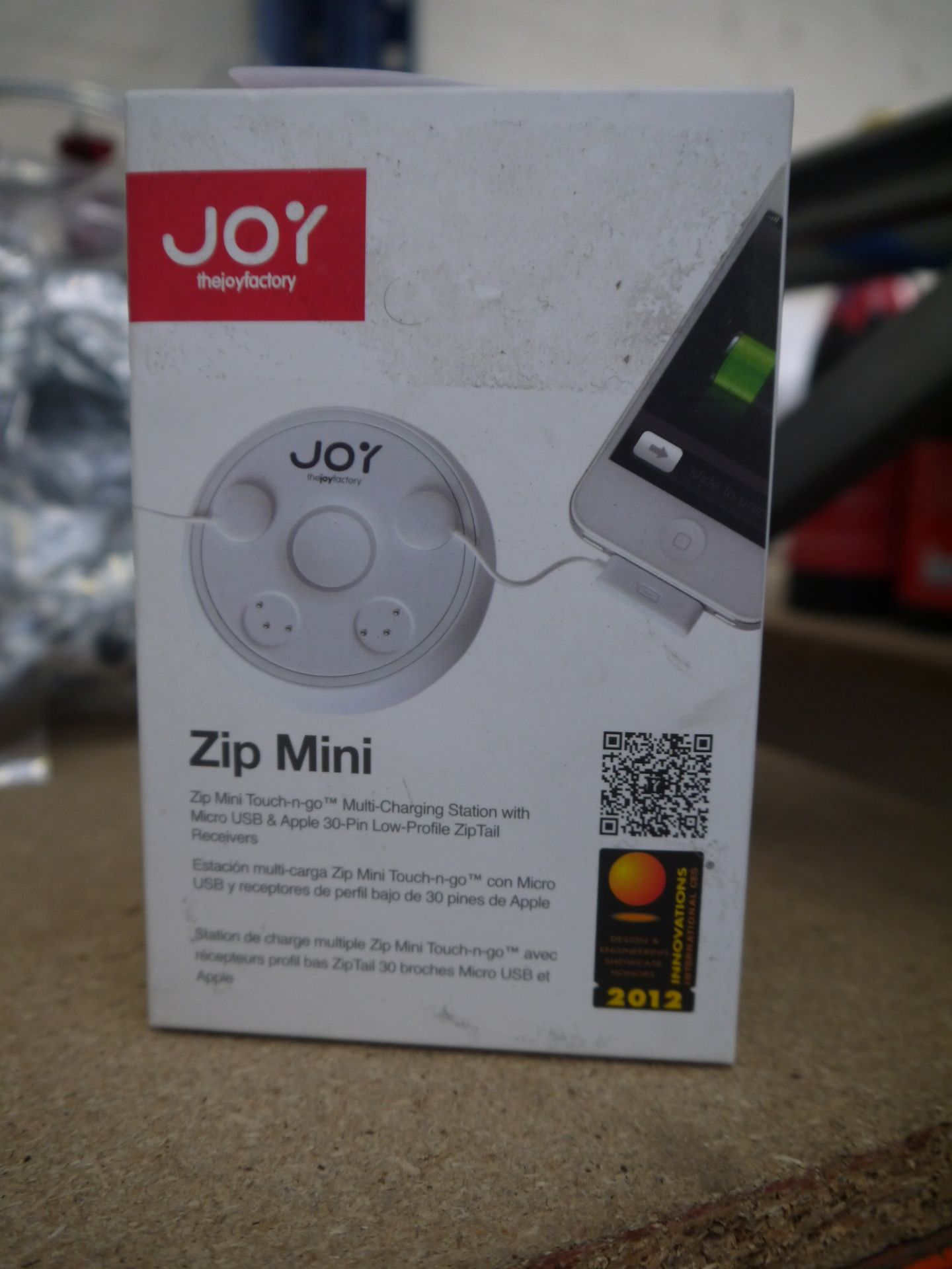 Joy Zip Multi-Charger allows you to charge up 4 things at one time new and boxed