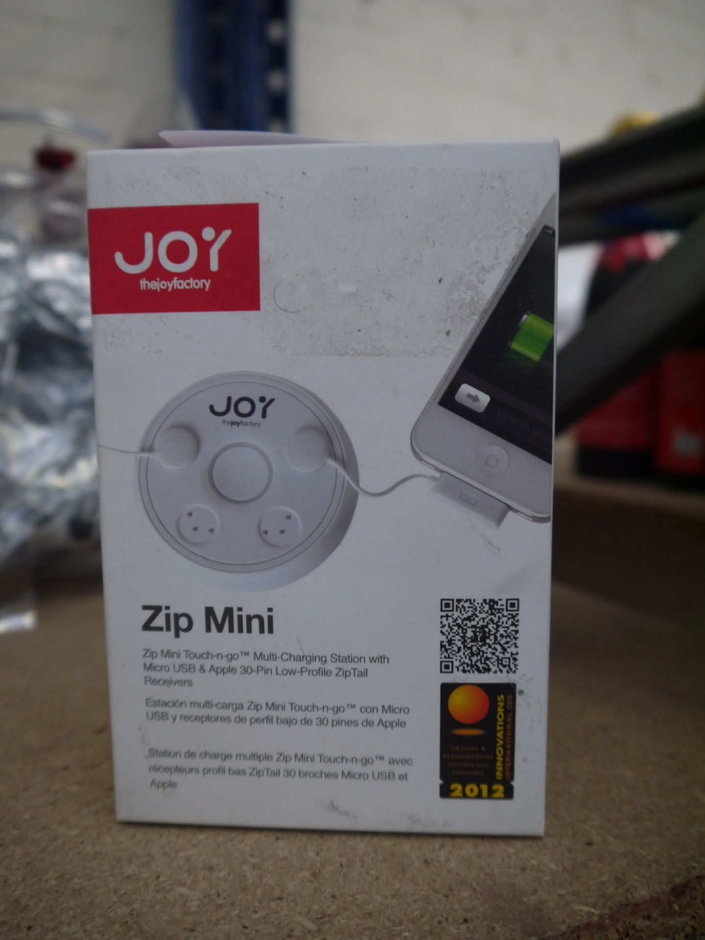 Joy Zip Multi-Charger allows you to charge up 4 things at one time new and boxed