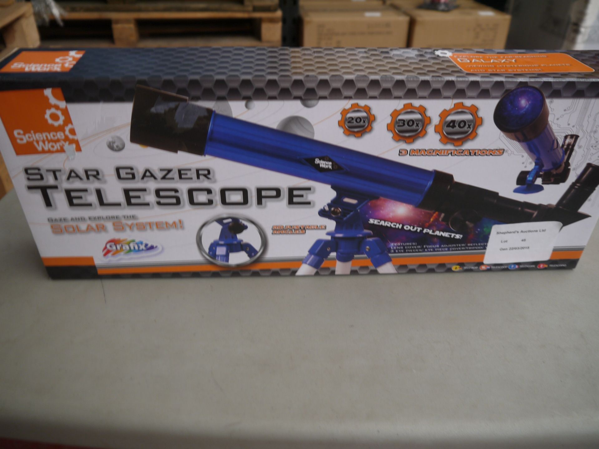 Grafix Star Glazer Telescope. Boxed.