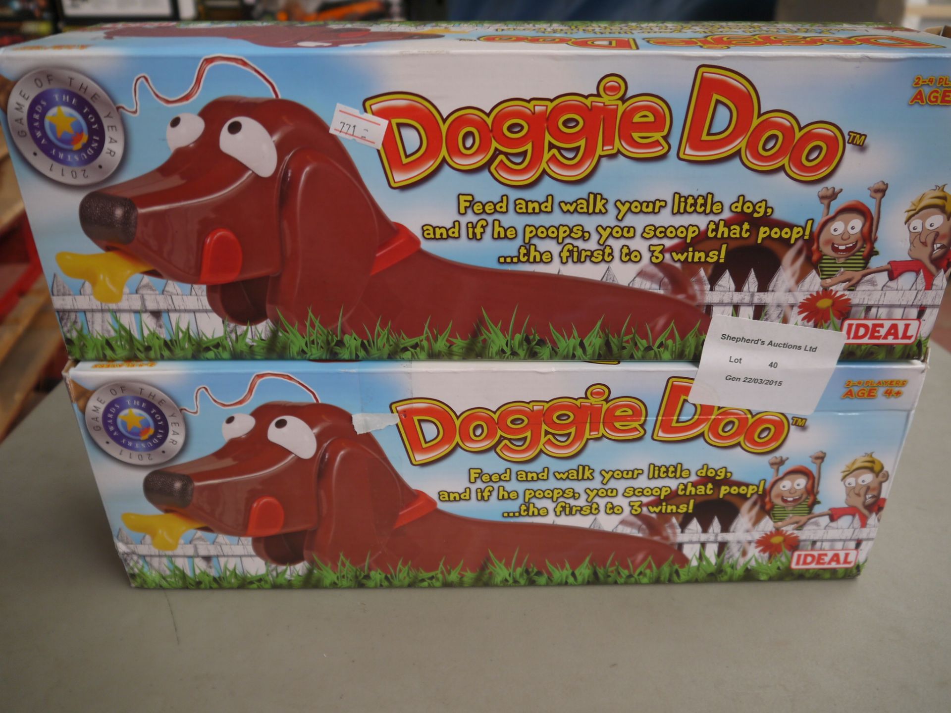 2x Doggie Doo Game. Boxed.