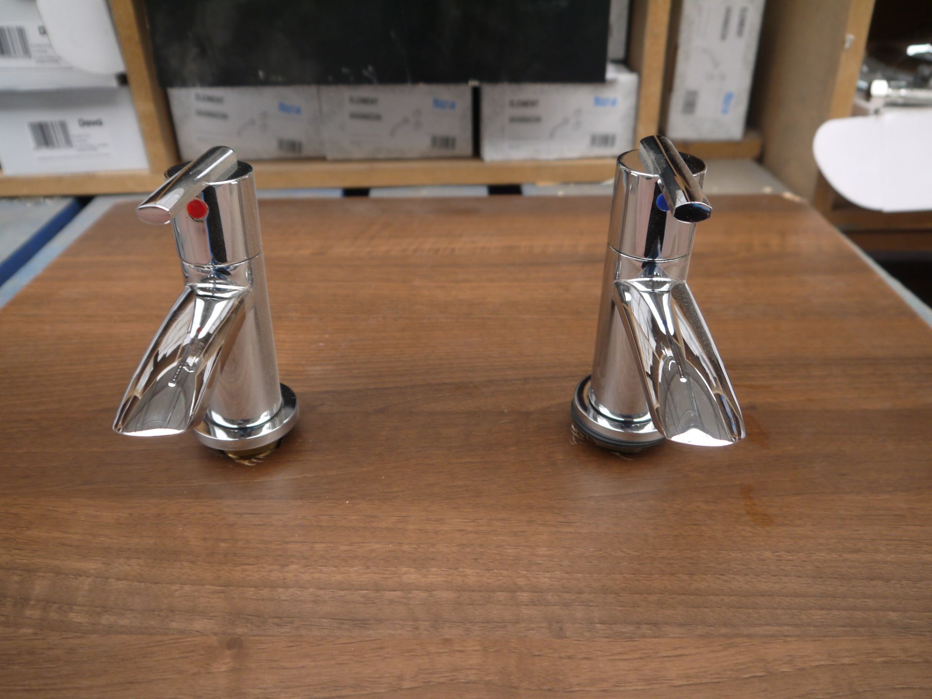 Jacuzzi Ornata bath filler taps, new and boxed