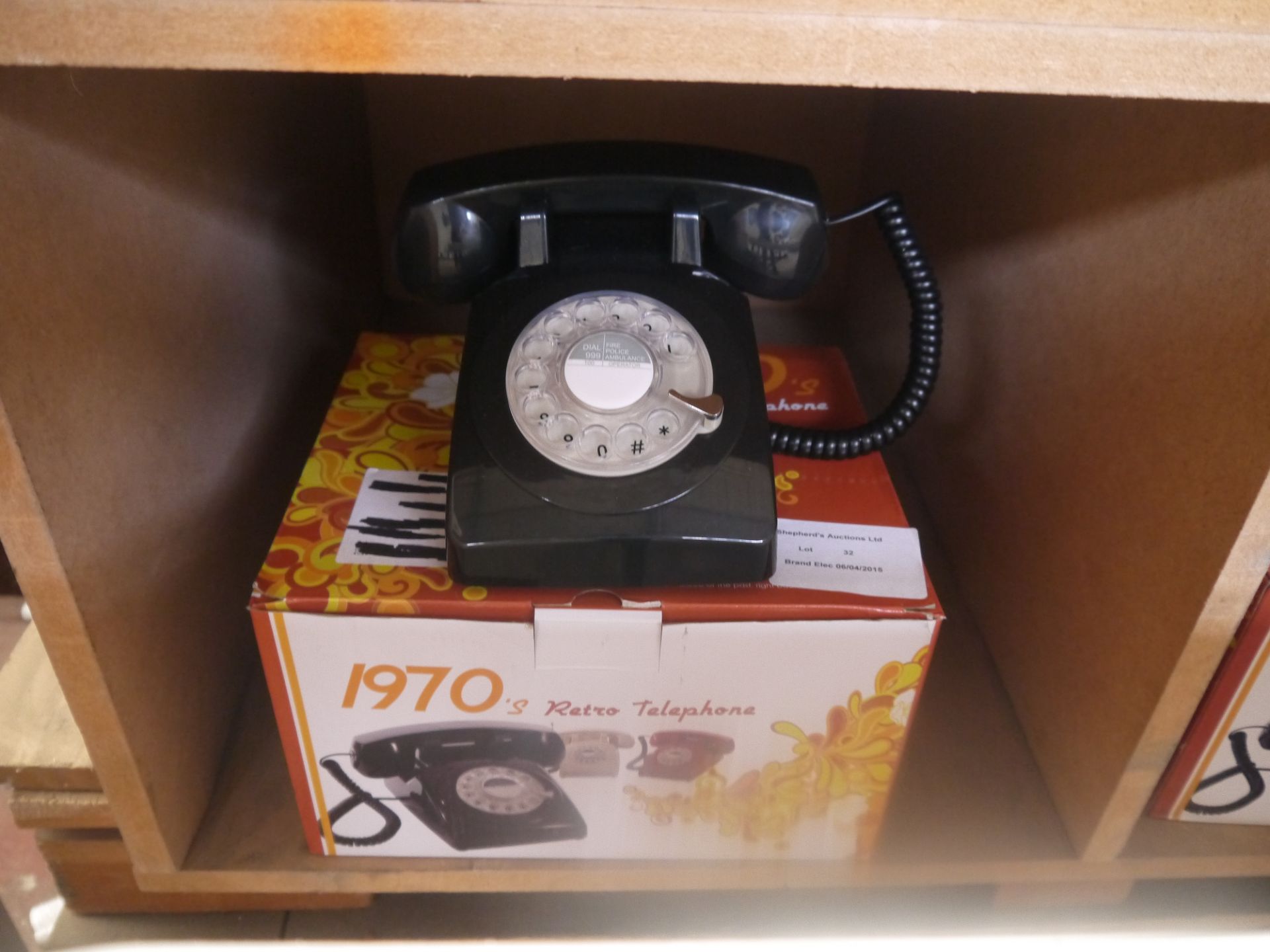 Retro 1970's Phone, boxed