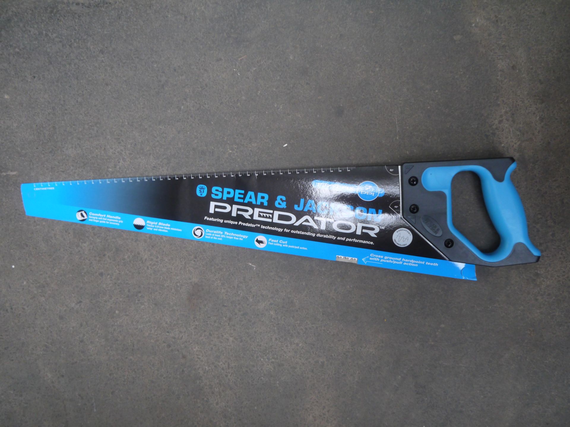 Spear and Jackson Predator 7PPI saw, new