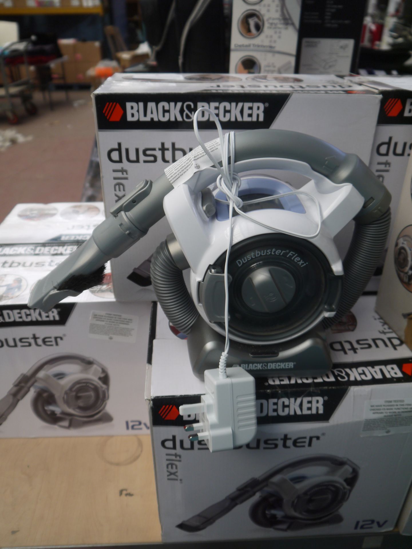 Black and Decker Dust Buster Flexi, tested working and in original box