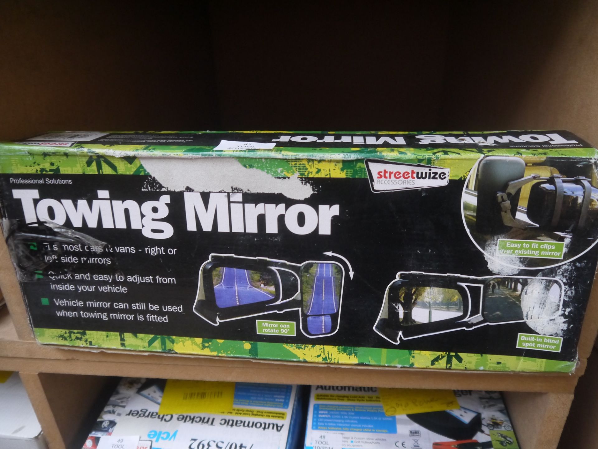 StreetWize Towing Mirror. Boxed.