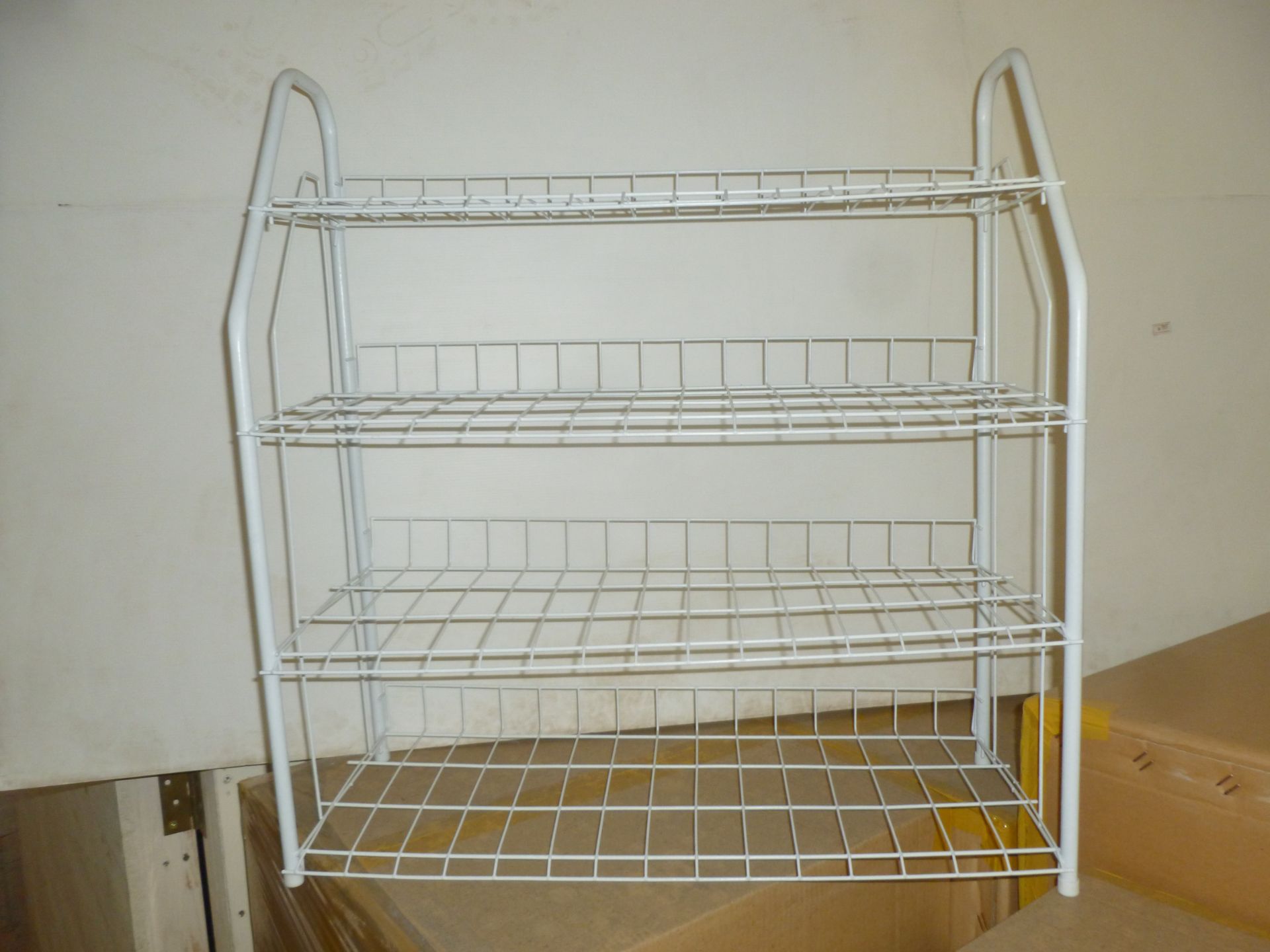 Pallet of approx 72 Von Haus white shoe racks, Brand new overstock, RRP £19.99 giving a total retail - Image 2 of 2