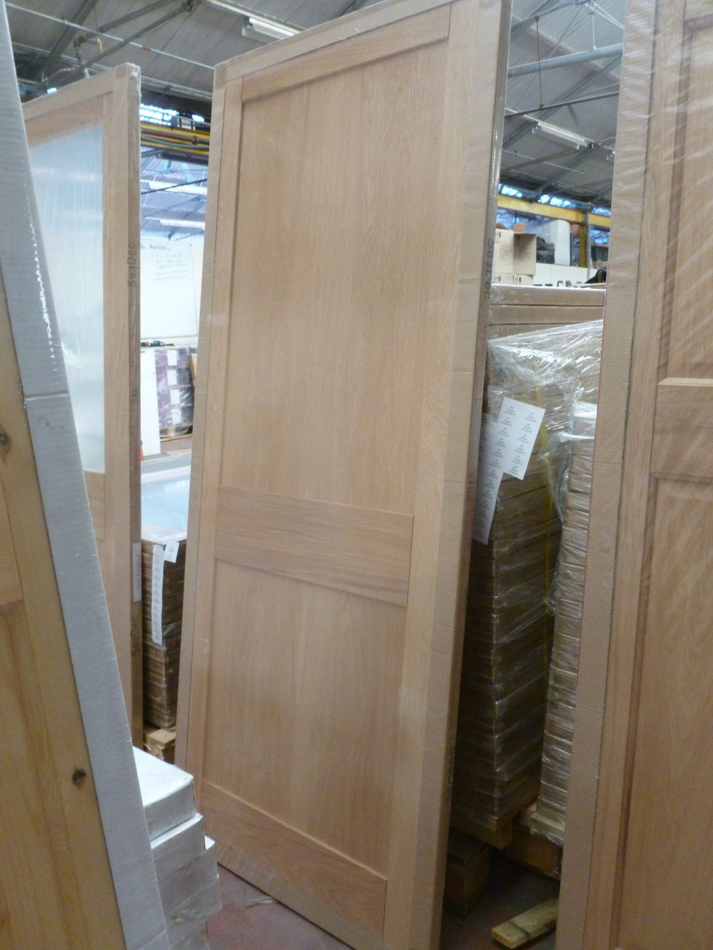 Seadec New Hampshire 78 x 33, 2 Panel Pre Finished to a High Standard, Oak Veneer Solid Wood Doors
