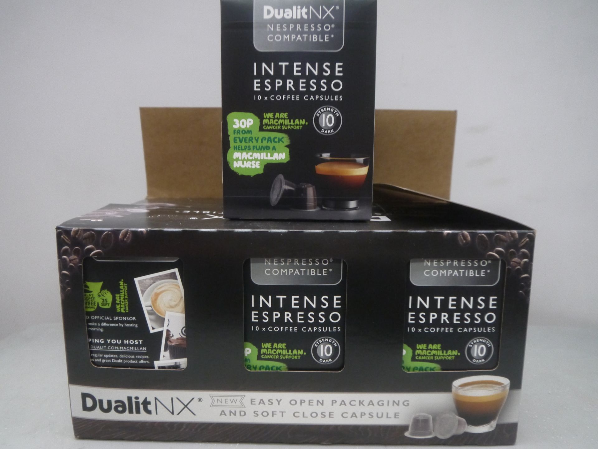 Box of Approx 60 Dualit NX Cafe capsules, compatib