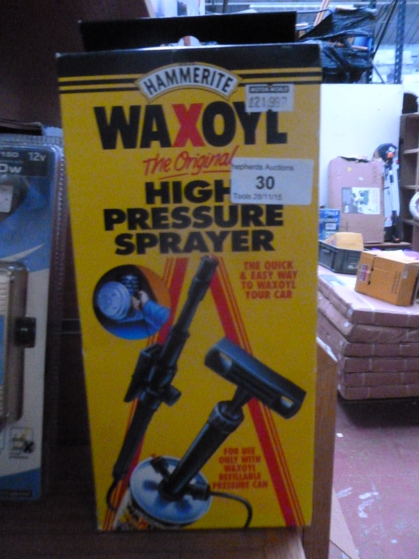 Hammerite Waxoyl High Pressure Sprayer. New and bo