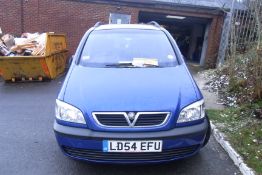 LD54 EFU Vauxhall Zafira Energy 16v with V5 - No Key