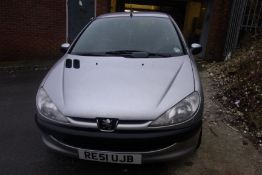 RE51 UJB Peugeot 206 LX with V5