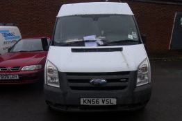 KN56 VSL Ford Transit 85 T260S FWB with V5 - THIS VEHICLE IS SUBJECT TO VAT