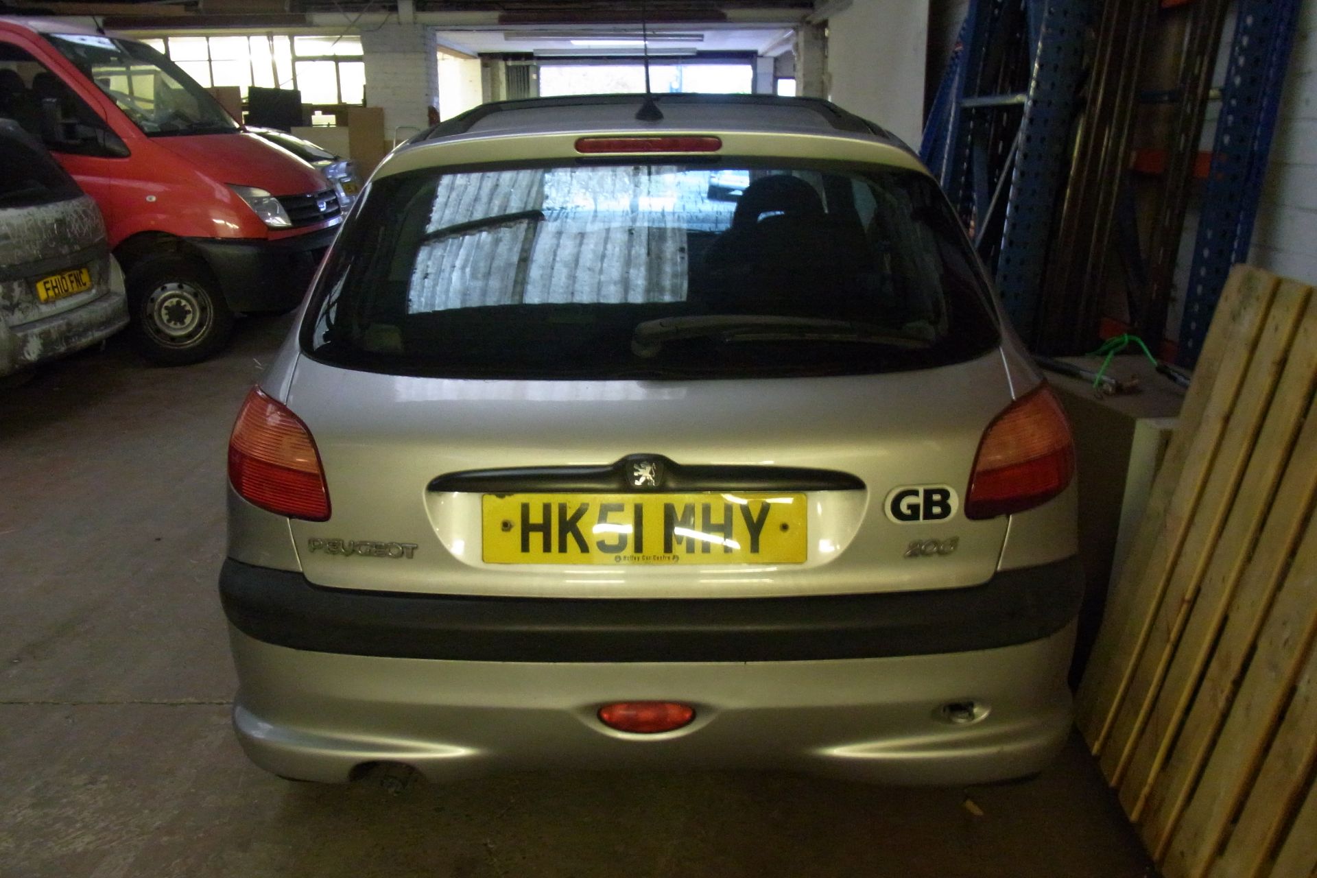 HK51 MHY Peugeot 206 XSI with V5 - No Key - Image 3 of 3