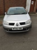 RF55 YMV Renault Megane Dynamique Cabrio with V5 - No Key