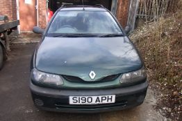 S190 APH Renault Laguna RT 8v with V5 - No Key