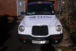 R580 TGC London Taxis INT TX1 Silver Auto with V5 - No Key