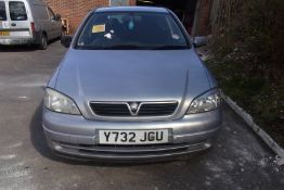 Y732 JGU Vauxhall Astra Club 16V with V5 - No Key