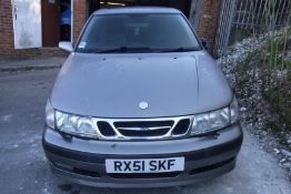 RX51 SKF Saab 9-5 Aero with V5 - ATF LICENCED BIDDERS ONLY