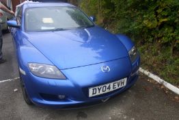 Registration: DY04 EVH - No V5 - No Keys
Make/Model: Mazda RX-8 231 PS - ATF LICENCED BIDDERS ONLY