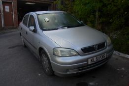 Registration: KL51 FXS with V5 - No Keys
Make/Model: Vauxhall Astra LS 16V