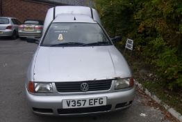 V357 EFG with V5 - No Keys - Volkswagen Caddy Diesel
THIS VEHICLE IS SUBJECT TO VAT