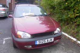 S125 AJK with V5 - No Keys
Ford Fiesta Zetec