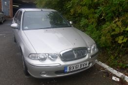 BX51 BVH with V5 - No Keys
Rover 45 IL 16V