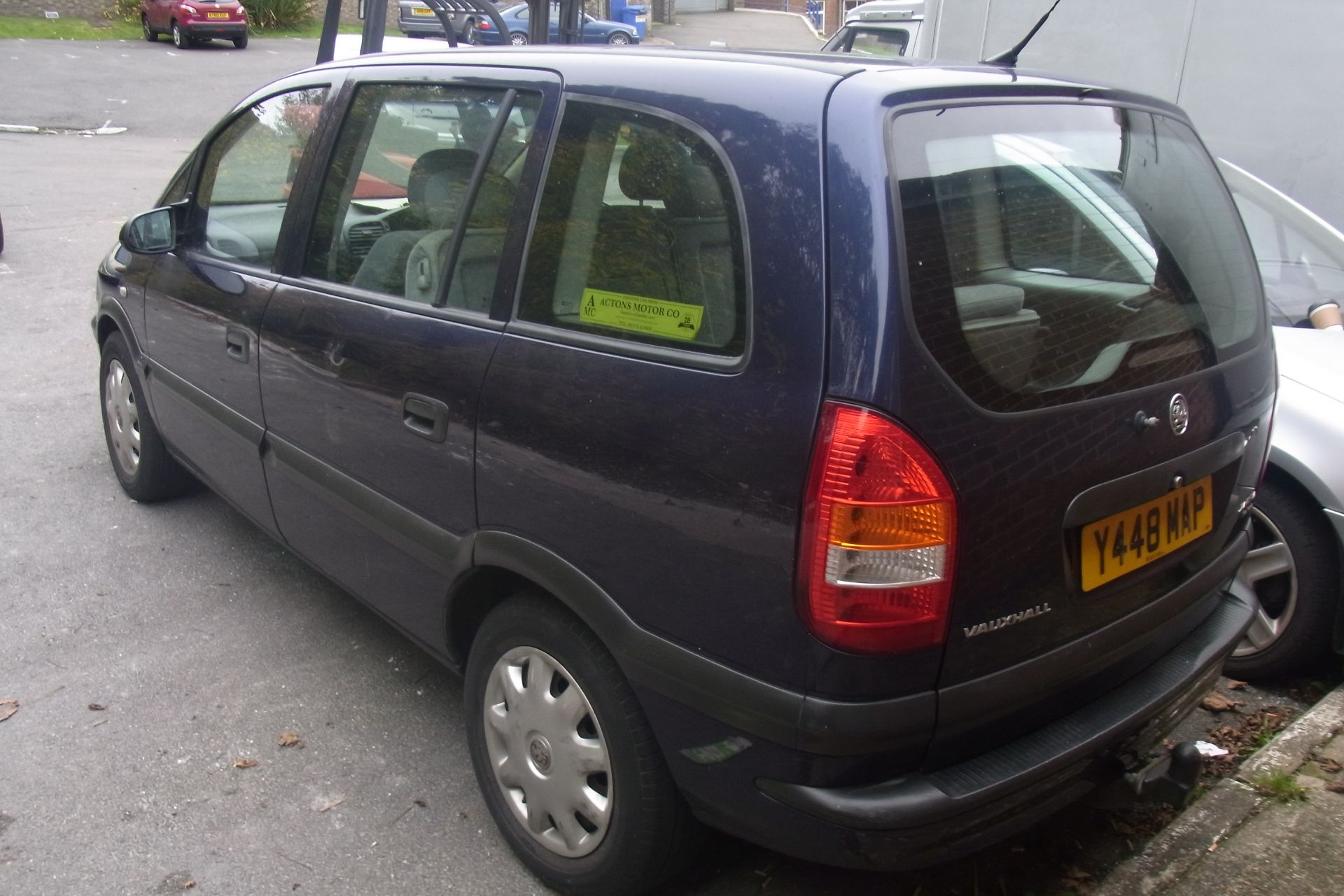 Y448 MAP - Vauxhall Zafira 16V Club - Image 2 of 3