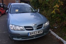 W453 WKK - Nissan Almera SE
ATF LICENSED BIDDERS ONLY